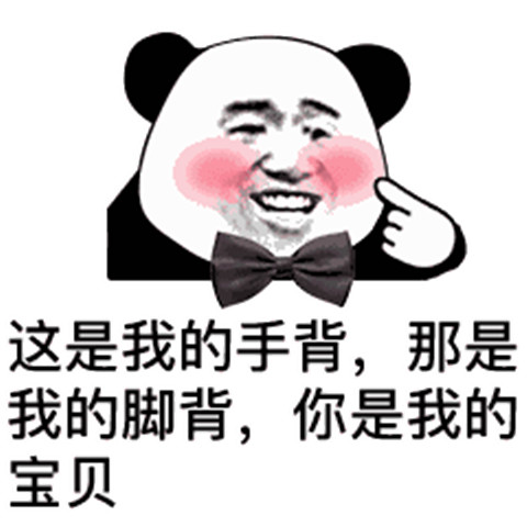 土味情话熊猫头表情包 追女生撩妹必备第4张