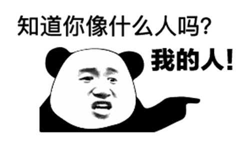 土味情话熊猫头表情包 追女生撩妹必备第1张